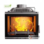 Kawmet - fireplace insert with damper W17 12.3 kW Dekor Eko